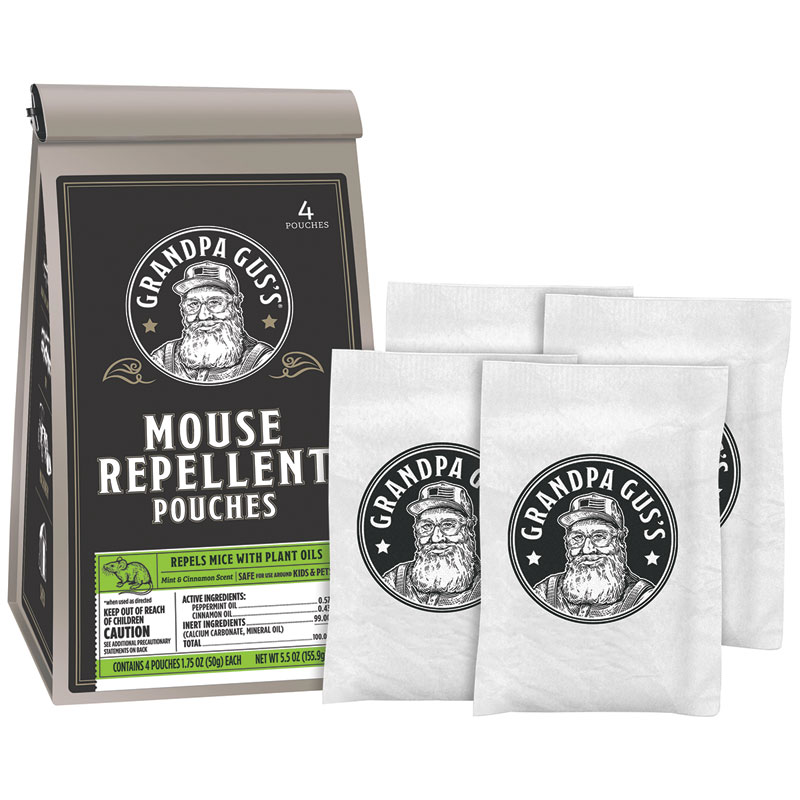 Grandpa Gus's® Mouse Repellent Pouches, 4 Pk.