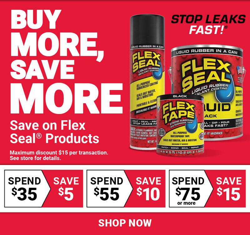 Flex Seal® Black Liquid Rubber Sealant Coating, 14 Oz.