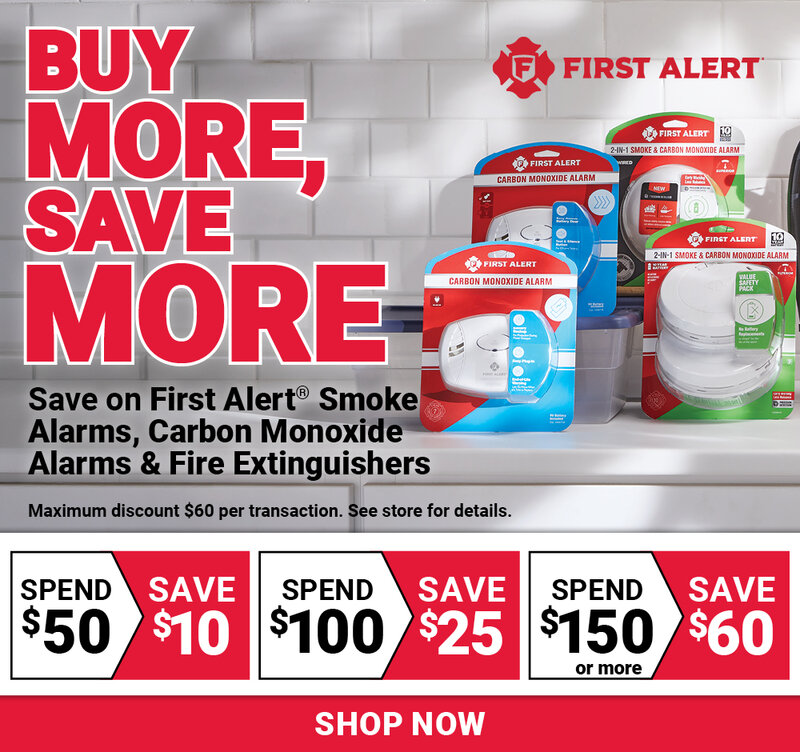 Select First Alert® Smoke Alarms Carbon Monoxide Alarms & Fire Extinguishers